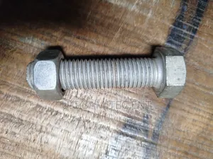 24mm X 100mm Bolt and Nut Steel 8.8