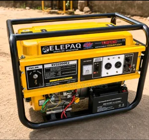 ELEPAQ SV22000E2 5.5KVA Key Start Petrol Generator – Heavy-Duty Backup