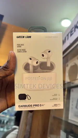 Green Lion Earbuds Pro 3 (Works Like Apple Airpod Pro 3)