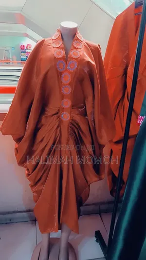 Raw Silk Gown Ready to Wear