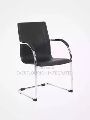 Visitors Office Chair Black Colour