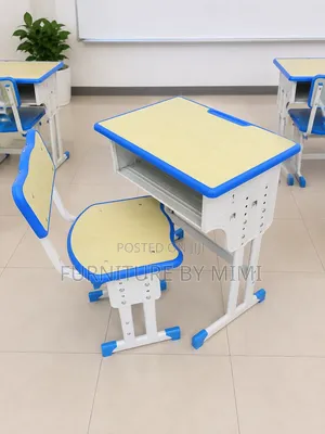 Premium Adjustable School Desk and Chair Set - Brand New