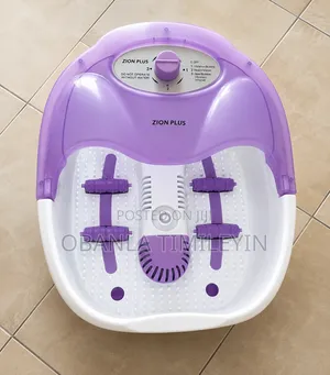 ZION PLUS Electric Pedicure Foot Spa Machine – Neatly Used