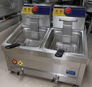 High Quality Desktop Double-Tank Deep Fryer