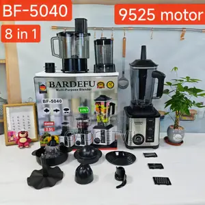 8 in 1 4L Stainless Steel Food Processing Blender