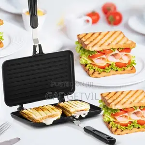 Household Double-Sided Gas Multi-Functional Non-Stick Sandwich Pan