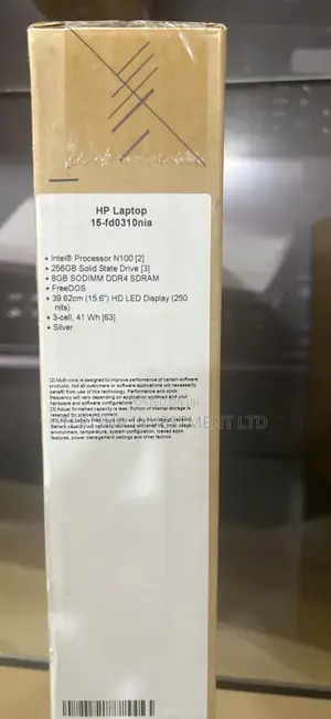 New Laptop HP 15 8GB Intel Celeron SSD 256GB