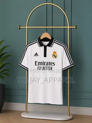 Real Madrid Official Jerseys Available in Store