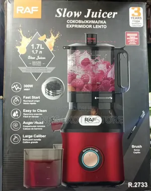 RAF R.2733 Slow Juicer – 300W Cold Press Juice Extractor
