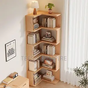 Corner Bookshelf