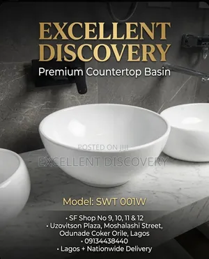 Canter Top Wash Basin in Lagos