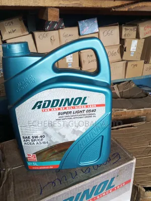 ADDINOL Engine Oil.5L. 5w 40.High Sap Fuel .Made in Germany. BRAND NEW