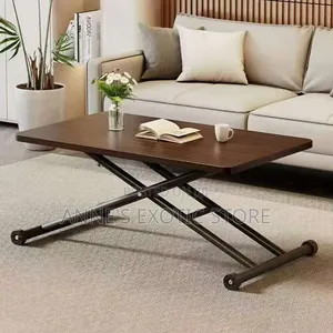 Modern Adjustable Lift-Top Coffee Table With Hidden Storage