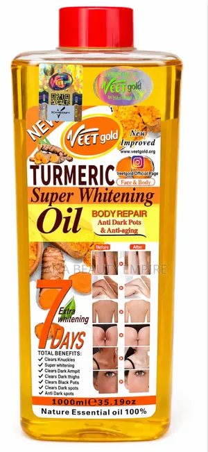 Tumeric Super Whitening Oil