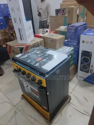 Scanfrost 60x60 Gas Cooker – Heavy Duty 4 Burners