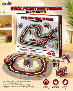 FIRE FIGHTER THEME PUZZLE GAME(Comes With 47 Puzzle Mats)