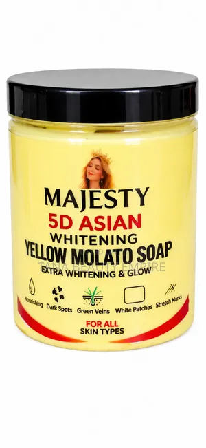 Majesty 5D Asian Whitening Yellow Molato Soap
