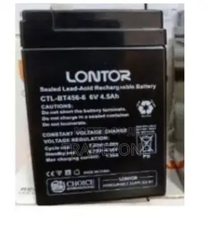 LONTOR 6V Lead Acid Battery for Rechargeable Fans
