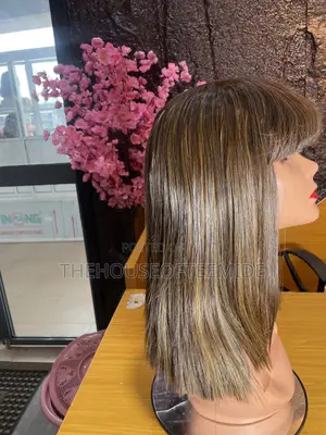Straight Hair With Fringe