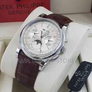Patek Philippe Genuine Leather Luxury Designer Wristwatches