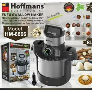 XVIP PREMIUM Hoffmans Hm-8866 8l Fufu Swallow Maker