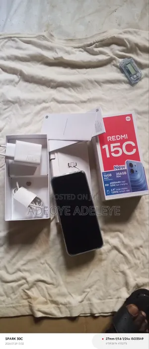 New Xiaomi Redmi 15C 4G 256 GB Gray