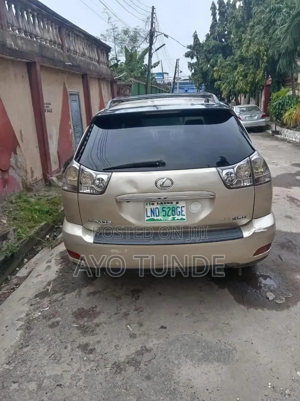 Lexus RX 350 2007 Gold