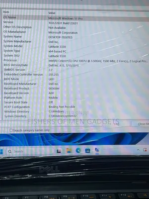 Laptop Dell Latitude 3330 8GB Intel Celeron HDD 500GB