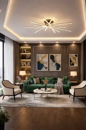 Modern Minimalist LED Living Room Ceiling Lamp