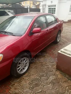 Toyota Corolla 2004 Red
