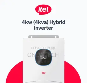 Itel 4KVA(4kw) 24V Hybrid Inverter With Inbuilt 6000W MPPT Controller