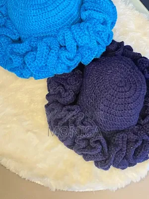 Ccrochet Ruffles Hat