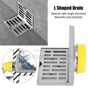 Quality L-Shaped Stainless Steel Floor Drain