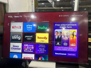 50” TCL Uhd Roku Smart TV