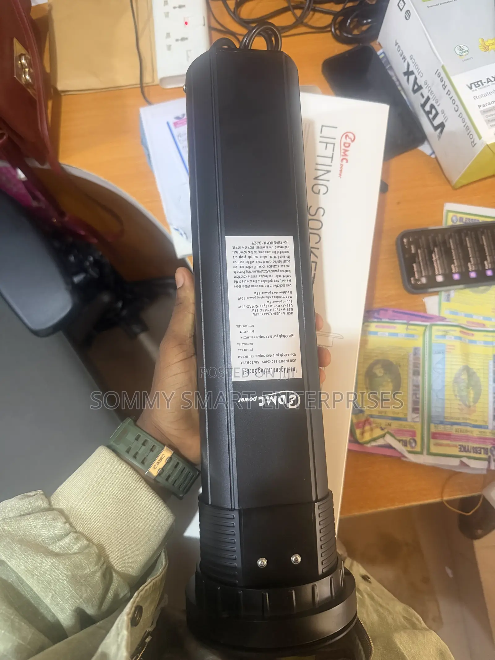 Bluetooth Power Motorized Lifting Socket (Pop-Up Desktop Power Socket)