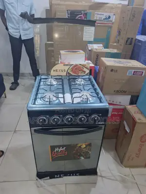 Nexus 50x50 4 Burner Standing Gas Cooker – Efficient Cooking