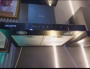 Polystar Soft Touch Hand Wave Control Heat Extractor Hood 60x60cm