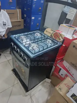 Nexus 50x50 Freestanding 4 Burner Gas Cooker