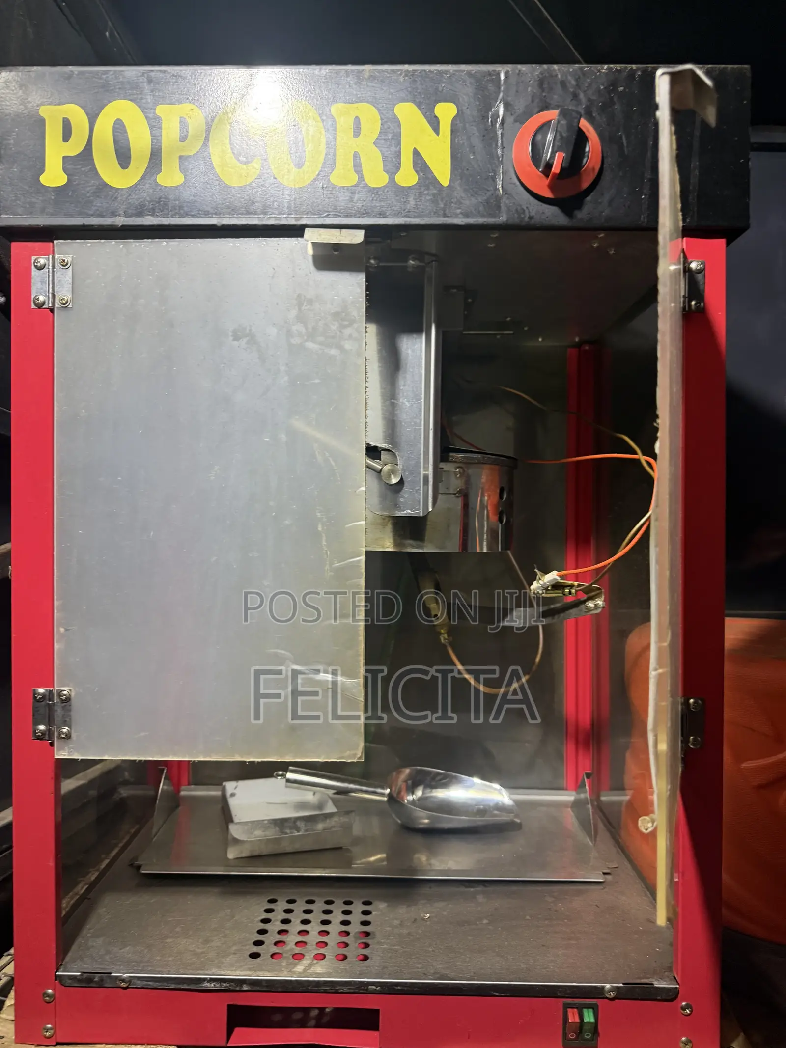 Gas Popcorn Machine