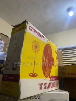 QASA 18" Standing Fan – Non Rechargeable