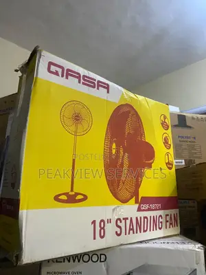 QASA 18" Standing Fan – Non Rechargeable
