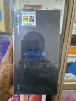 New Samsung Galaxy S8 Plus 64 GB Black