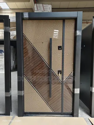 4ft by 7ft Walnut Matrix Luxury Turkey Door