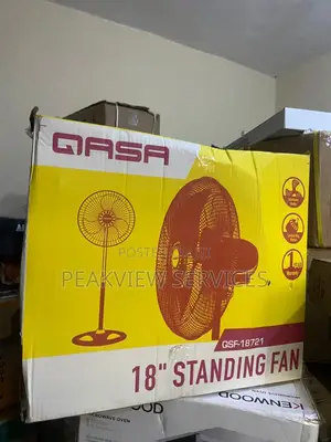QASA Floor Fan 18 Inch – Plug-in Model