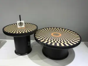 2 in 1 Checkers Style Center Table.