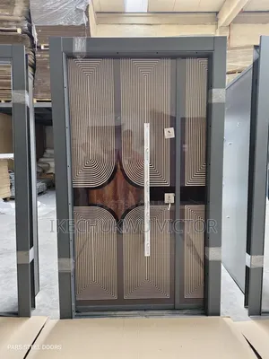 4ft Walnut Geo Prestige Turkey Door