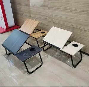 Adjustable Folding Laptop Bed Table - Portable Ergonomic Lap Desk