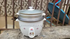 Electric Rice Cooker With Steamer