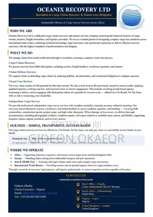 Cargo Claims Recovery and Marine Service Company