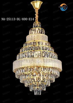 K - 9 Crystal Chandelier